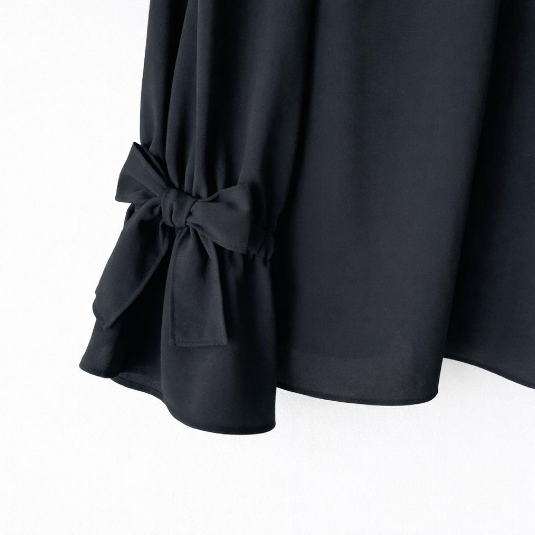 My day 公式アカウント01エムズグレイシー フリル×リボンブラウス