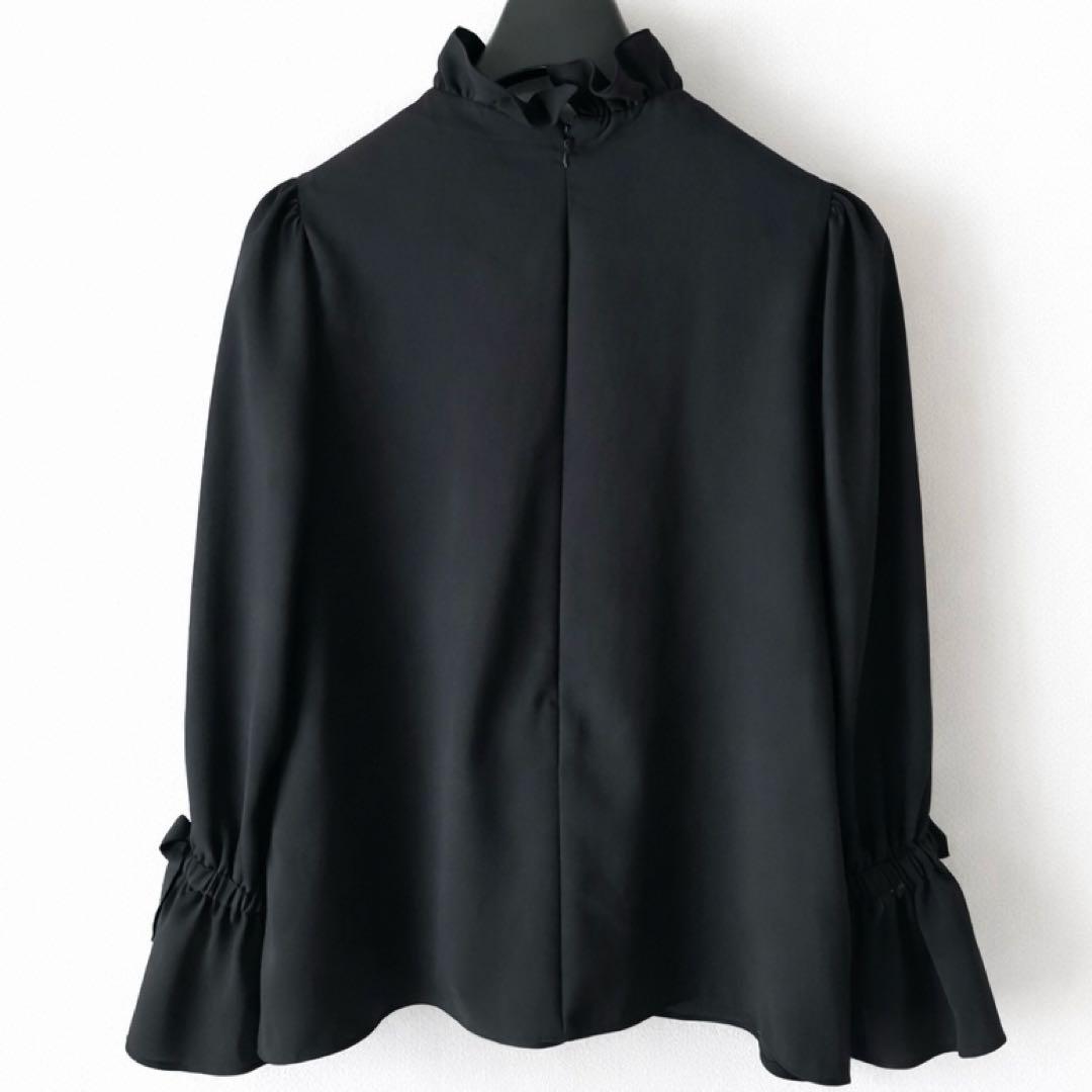 My day 公式アカウント01エムズグレイシー フリル×リボンブラウス