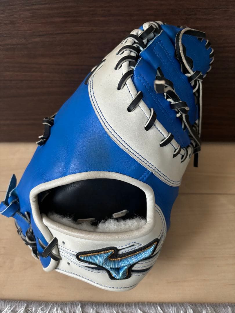 ミズノプロ ファーストミット オーダー TK型 軟式用 ダイバーシティブルー