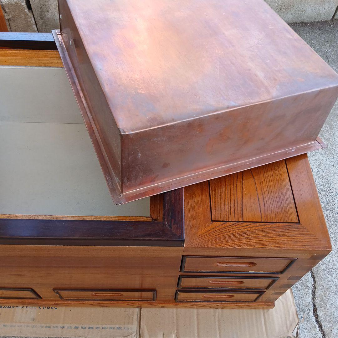 レトロ⭐️無垢材天然木高級囲炉裏いろり⭐️