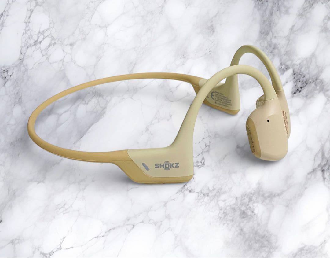 （美品）SHOKZ OpenRun Pro S810 骨伝導イヤホン ベージュ色