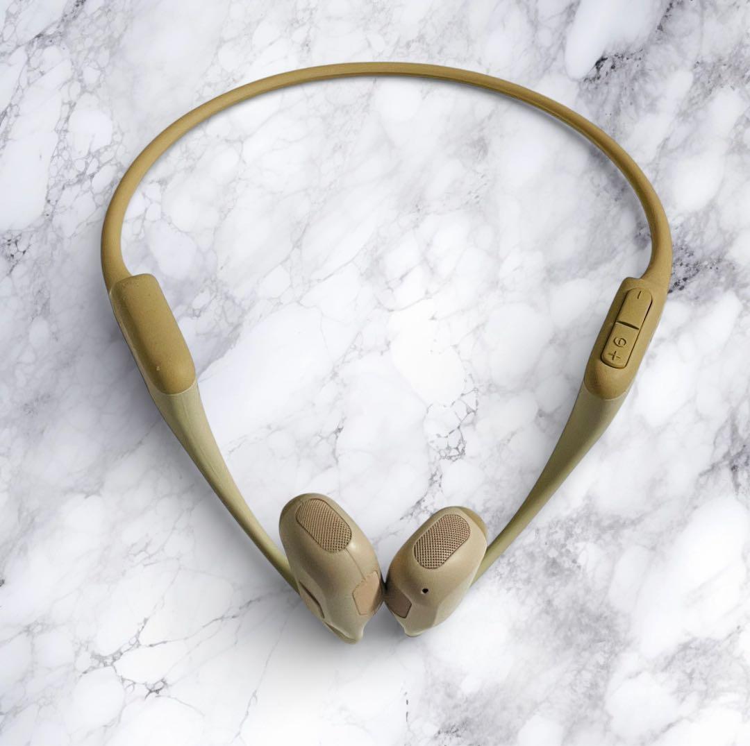 （美品）SHOKZ OpenRun Pro S810 骨伝導イヤホン ベージュ色
