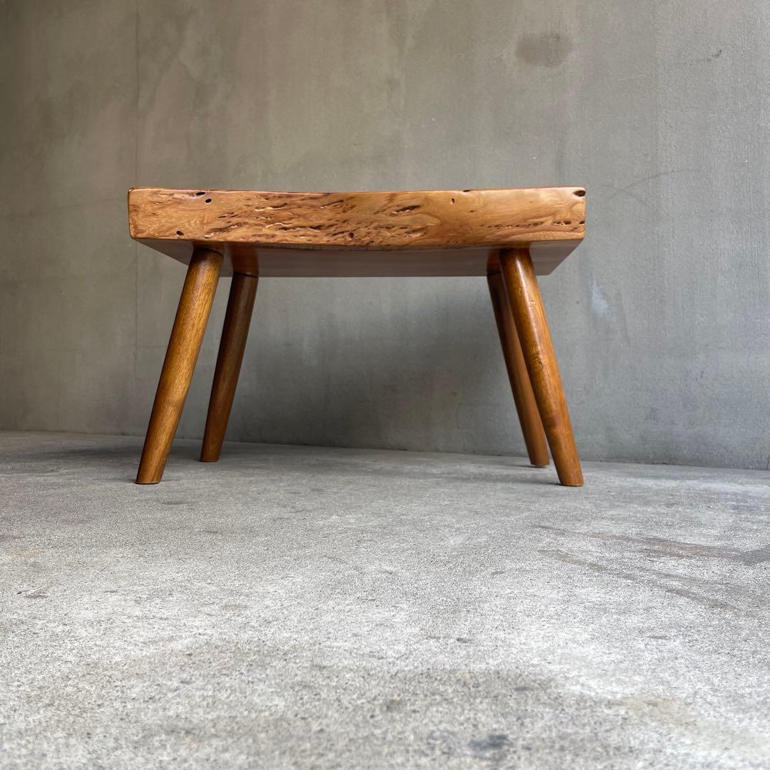 MATURIYA 祭屋　原木家具　欅スツール　サイドテーブル