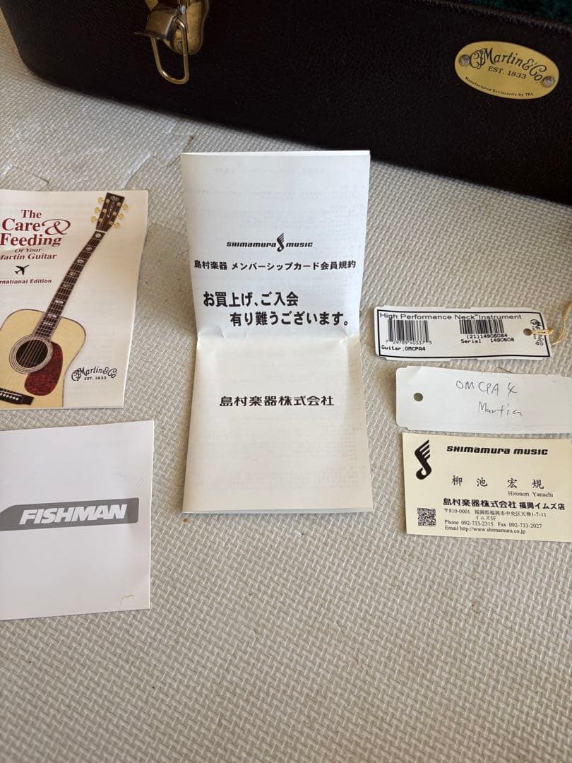 Martin & Co. OMCPA4 アコースティックギター エレアコ