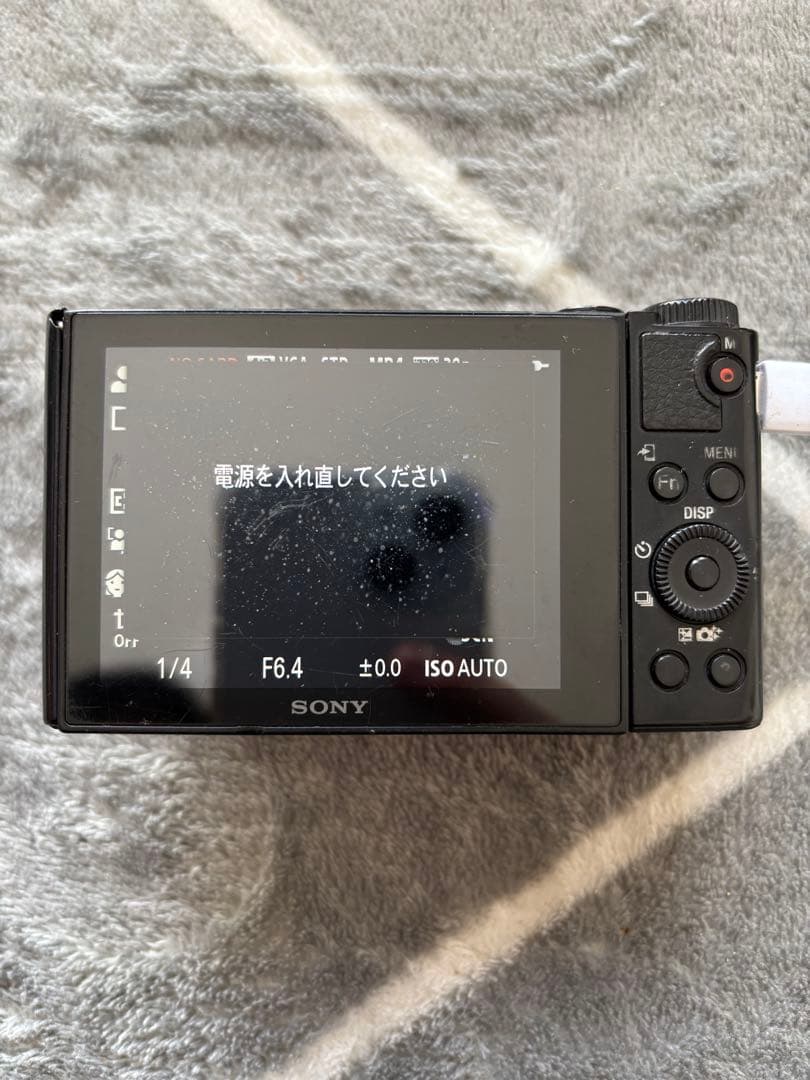 SONY ソニー　コンパクトデジタルカメラ DSC-WX500 ジャンク品