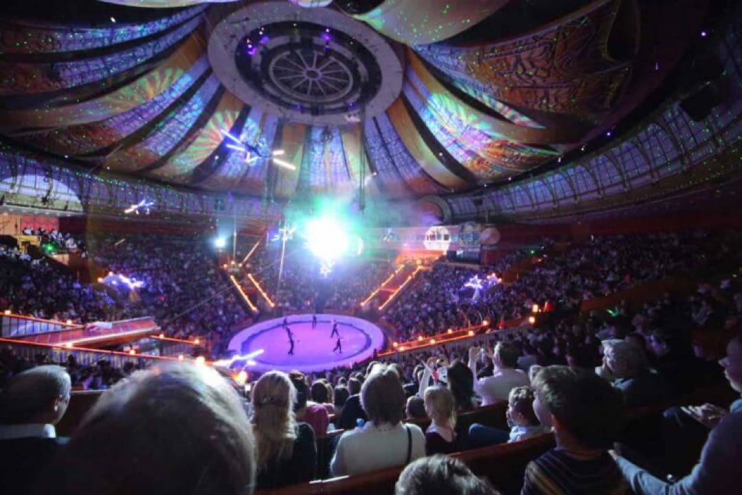 ロシア雑貨☆起き上がりこぼし♪『サーカス』マトリョーシカ オリガ作