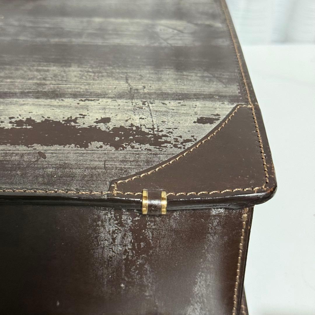 ⭐️未使用⭐️　土屋鞄　ダレスバッグ　ブライドルレザー　ブラウン　ハンドバッグ