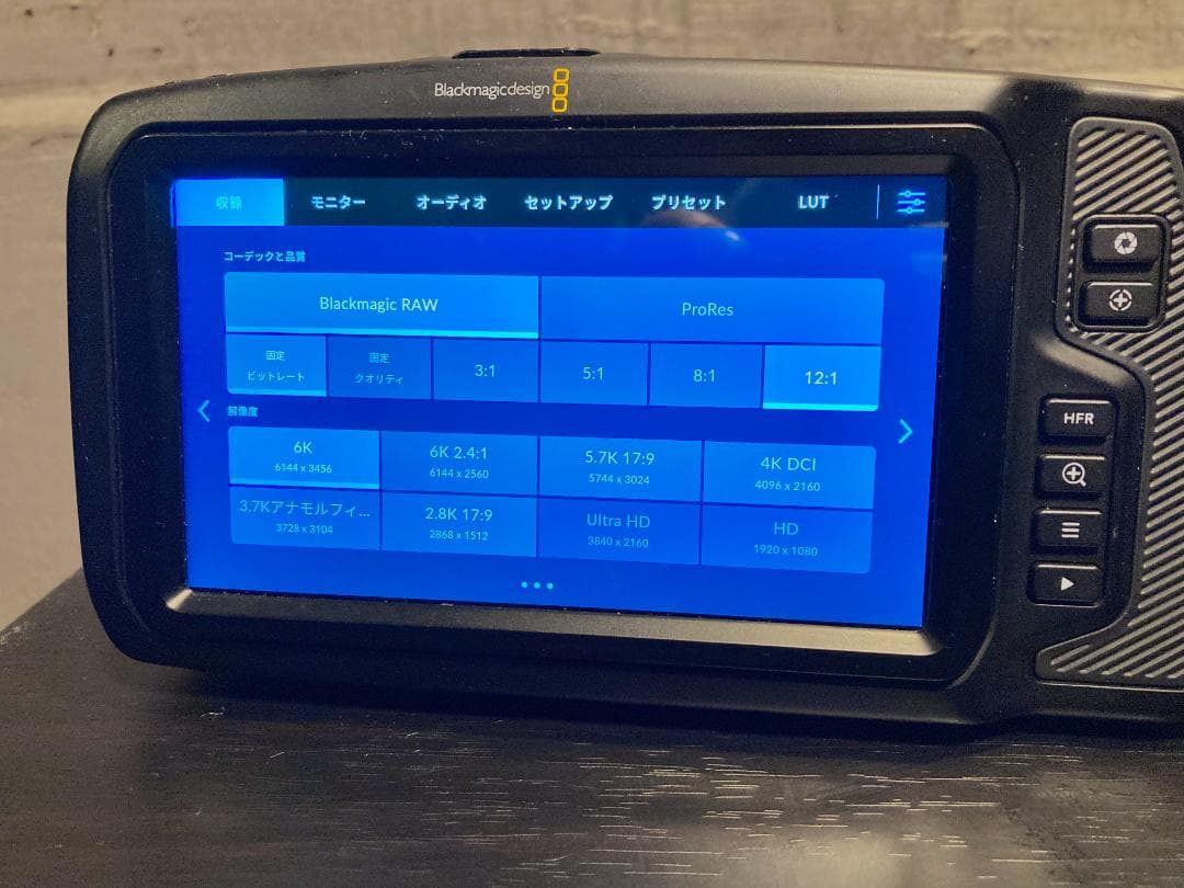 BMPCC6K本体
