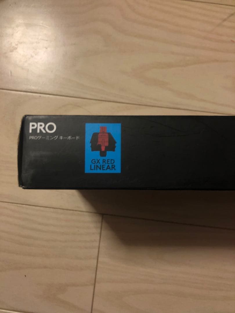 ロジクールG PRO ゲーミングキーボード 有線 リニア 赤軸 日本語配列