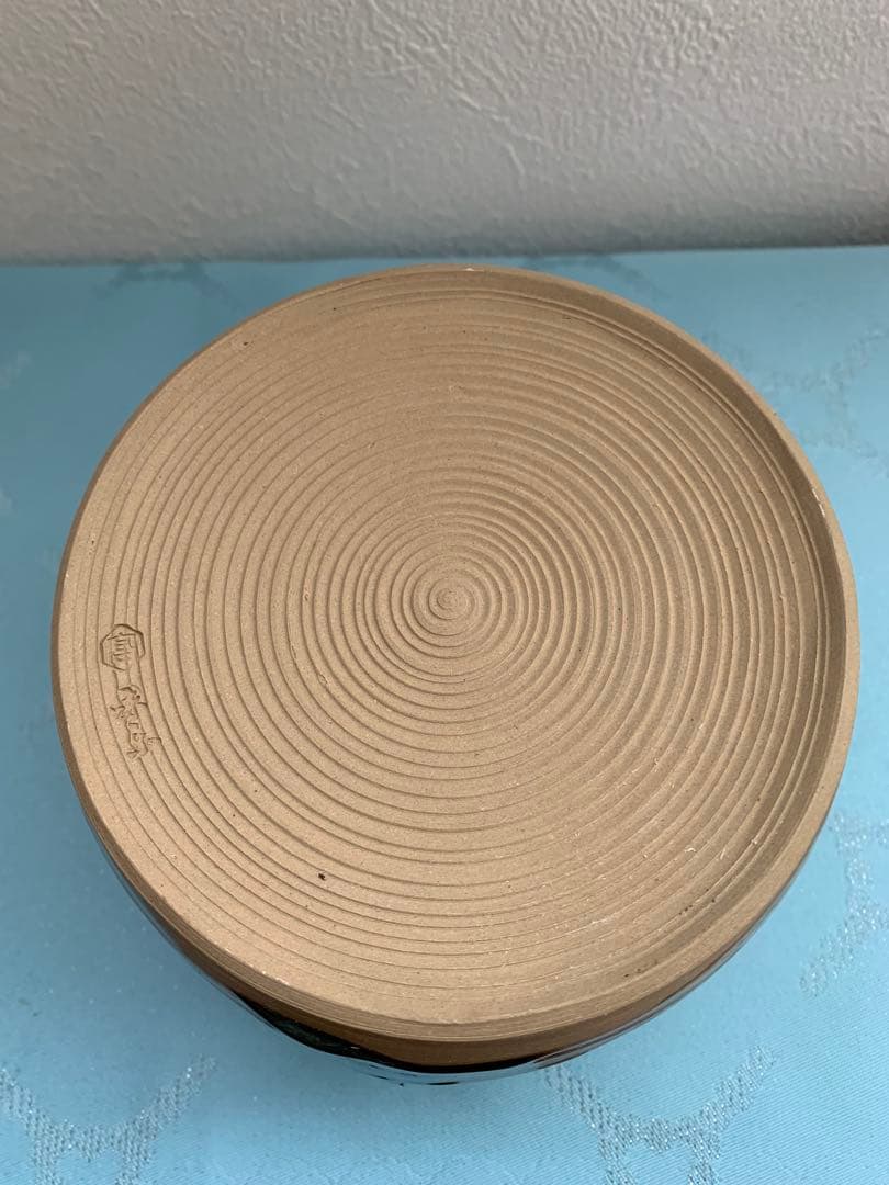 高取　建水　14代　味楽作　骨董