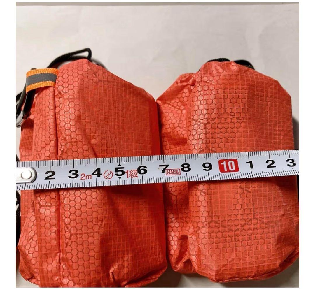 【新品】Tumosarido 緊急時寝袋防水シュラフ 200×90cm オレンジ