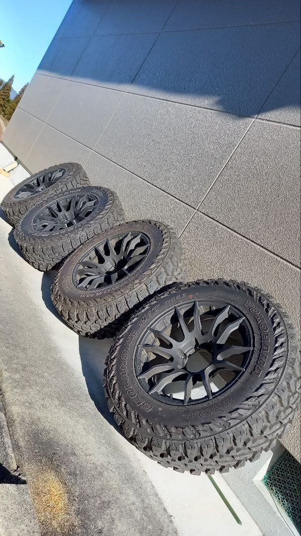 RAYS グラムライツ 57XR-X 横浜GEOLANDAR M/T 引取り限定