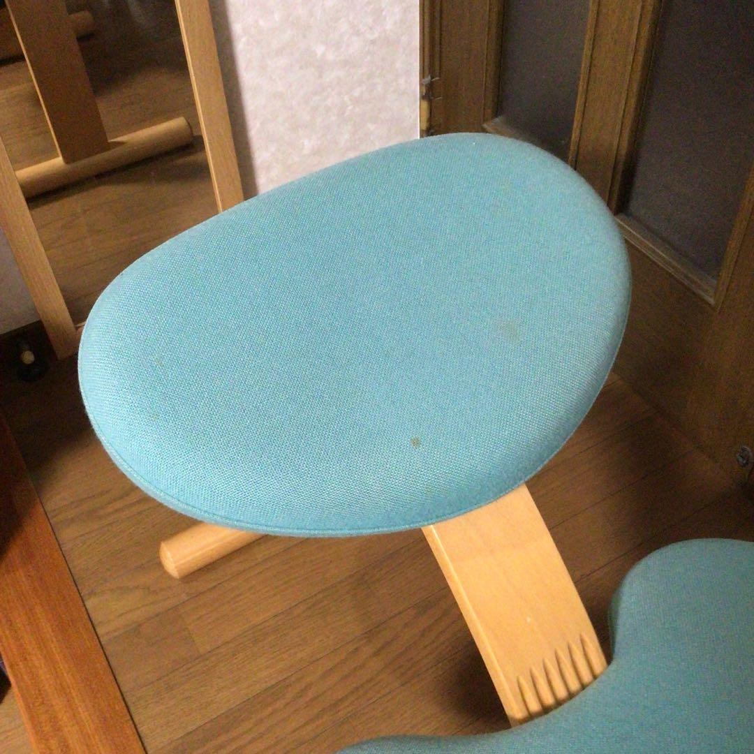 こ*ん様 水色　Rybo リボ社 バランスチェアイージー　取扱説明書付き　通販生