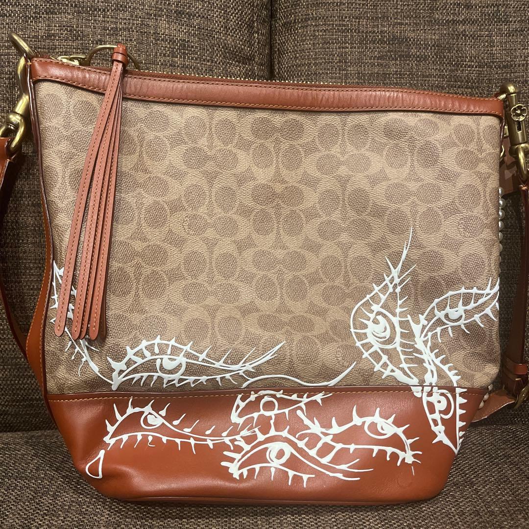 COACH MATTY BOVAN コラボ　EYE ショルダーバッグ