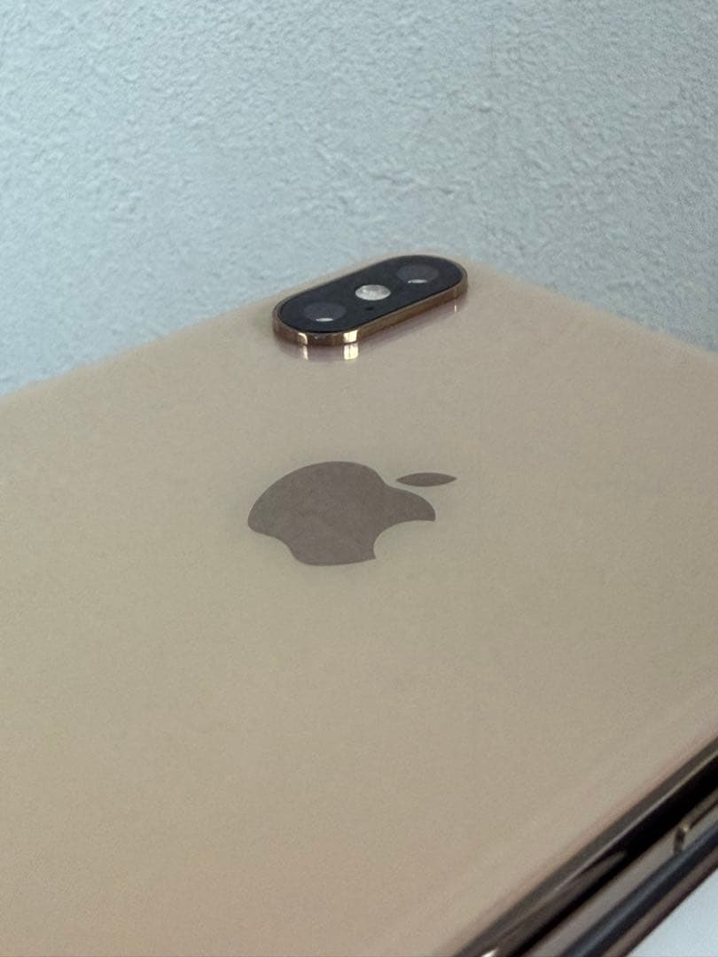 【美品】Apple iPhone XS MAX 512GB ゴールド