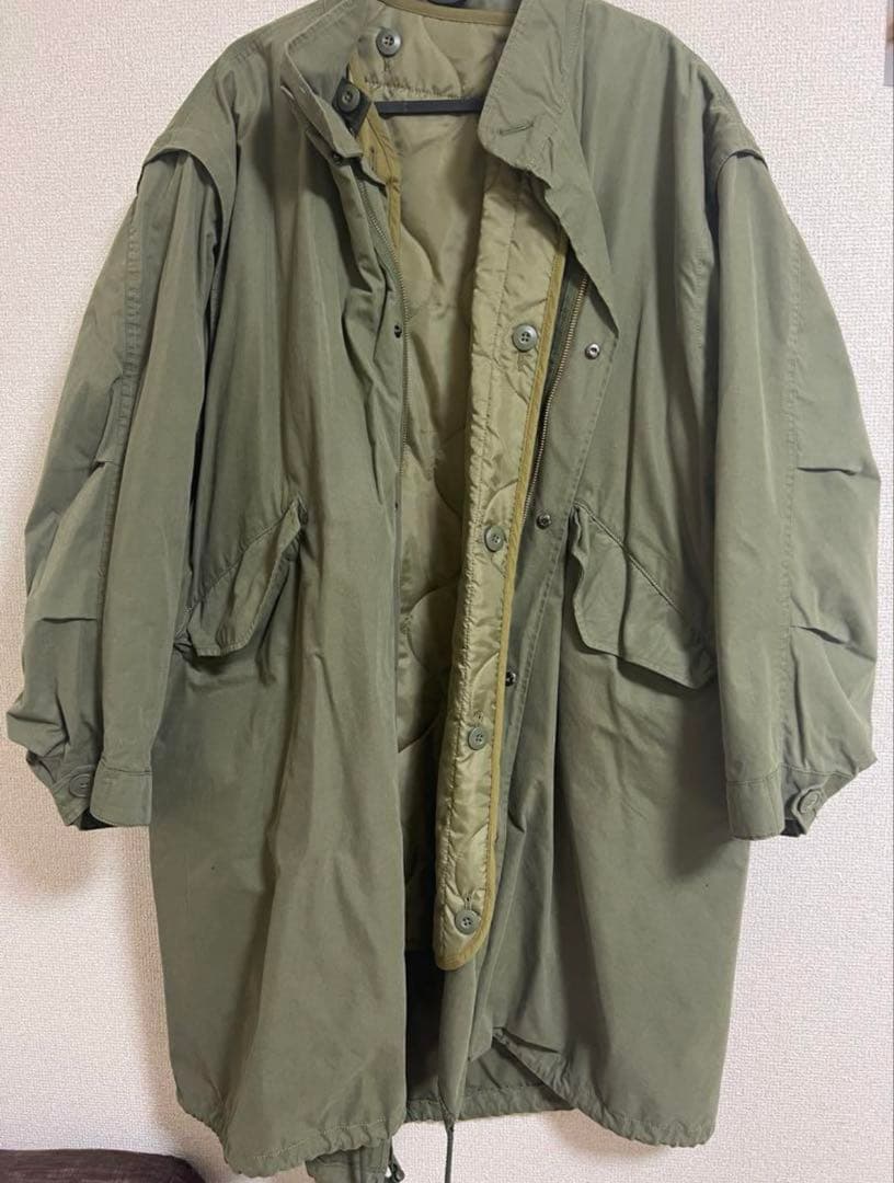 byYOUANCE ライナー付きマルチWAYモッズコート