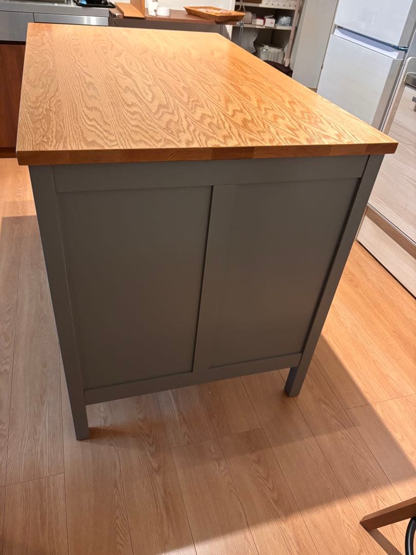 IKEA ／キッチンカウンター／TORNVIKEN ／グレー