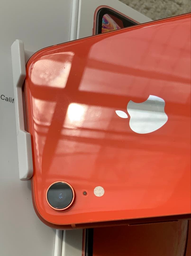 Apple iPhoneXR 10rレッド 128GB バッテリー９０%付属品付