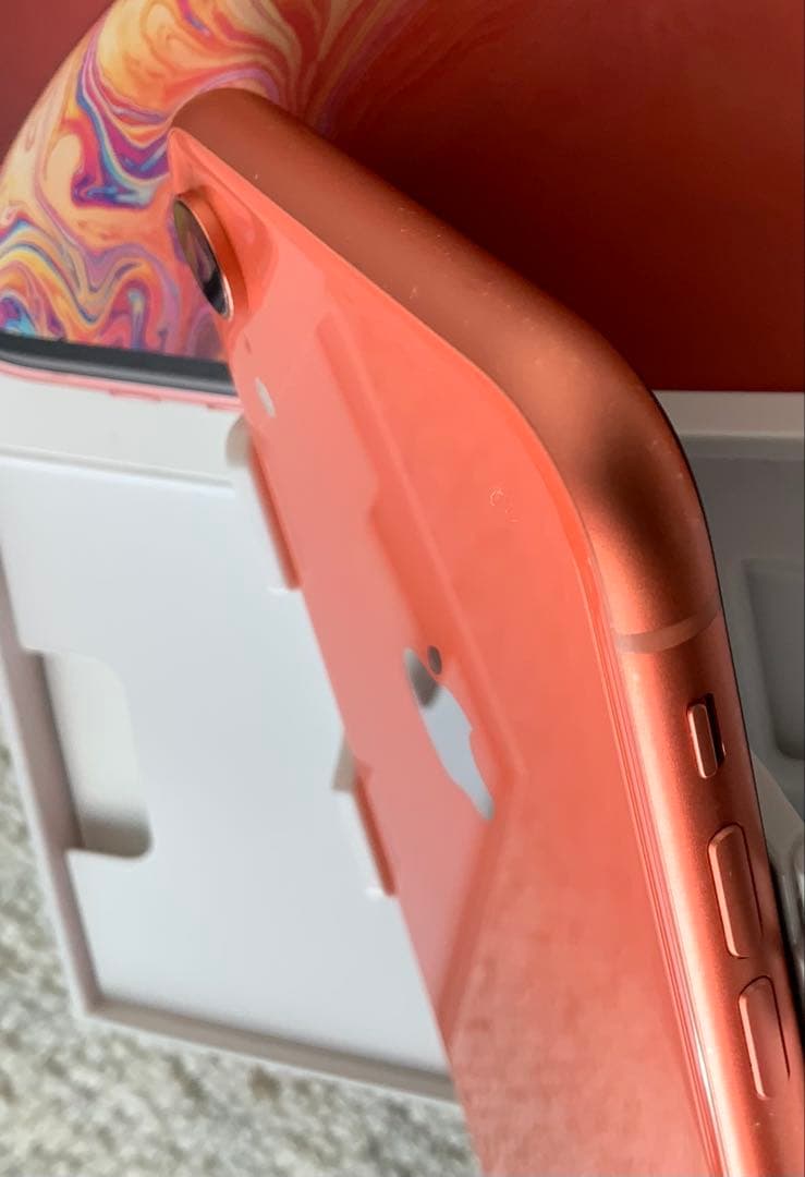 Apple iPhoneXR 10rレッド 128GB バッテリー９０%付属品付