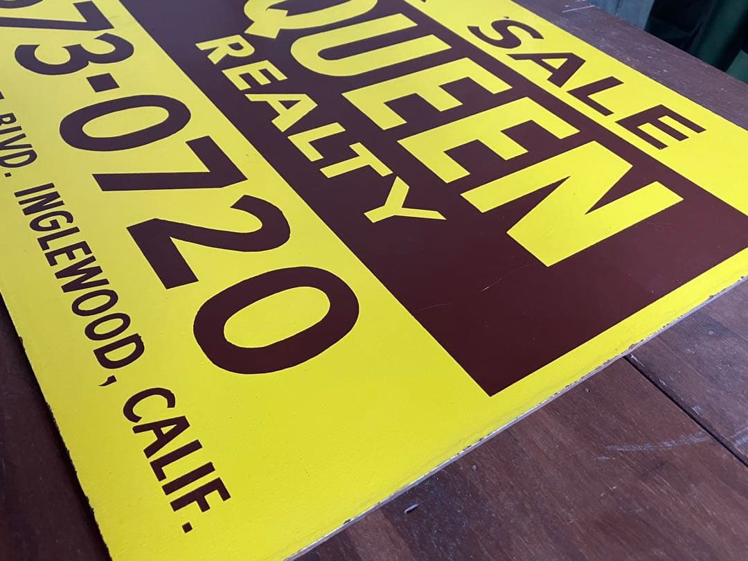 道路標識◆道路看板◆トラフィックサイン◆ロードサイン◆ストリート◆QUEEN