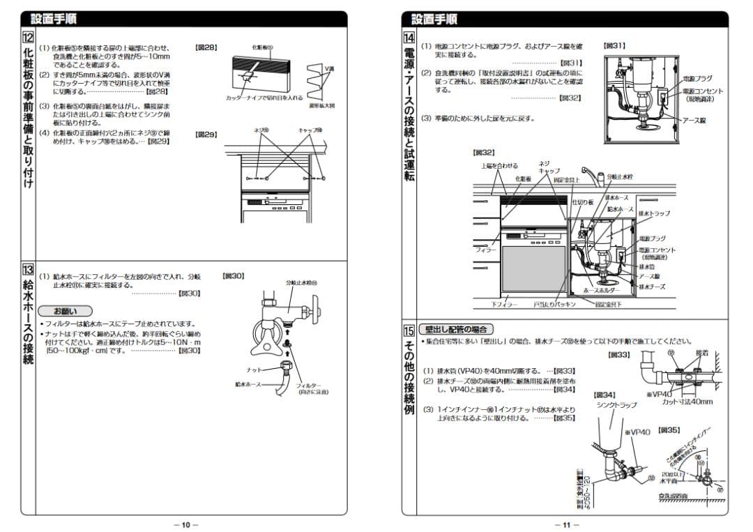 食器洗い乾燥機 パナソニック 後付け専用部材 シンク下設置部材キット