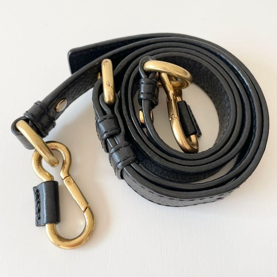 【極美品】MARC JACOBS 2way ハンドバッグ ナターシャ 黒