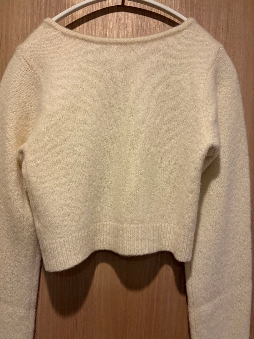 トップス yo BIOTOP Wool mohair cardigan