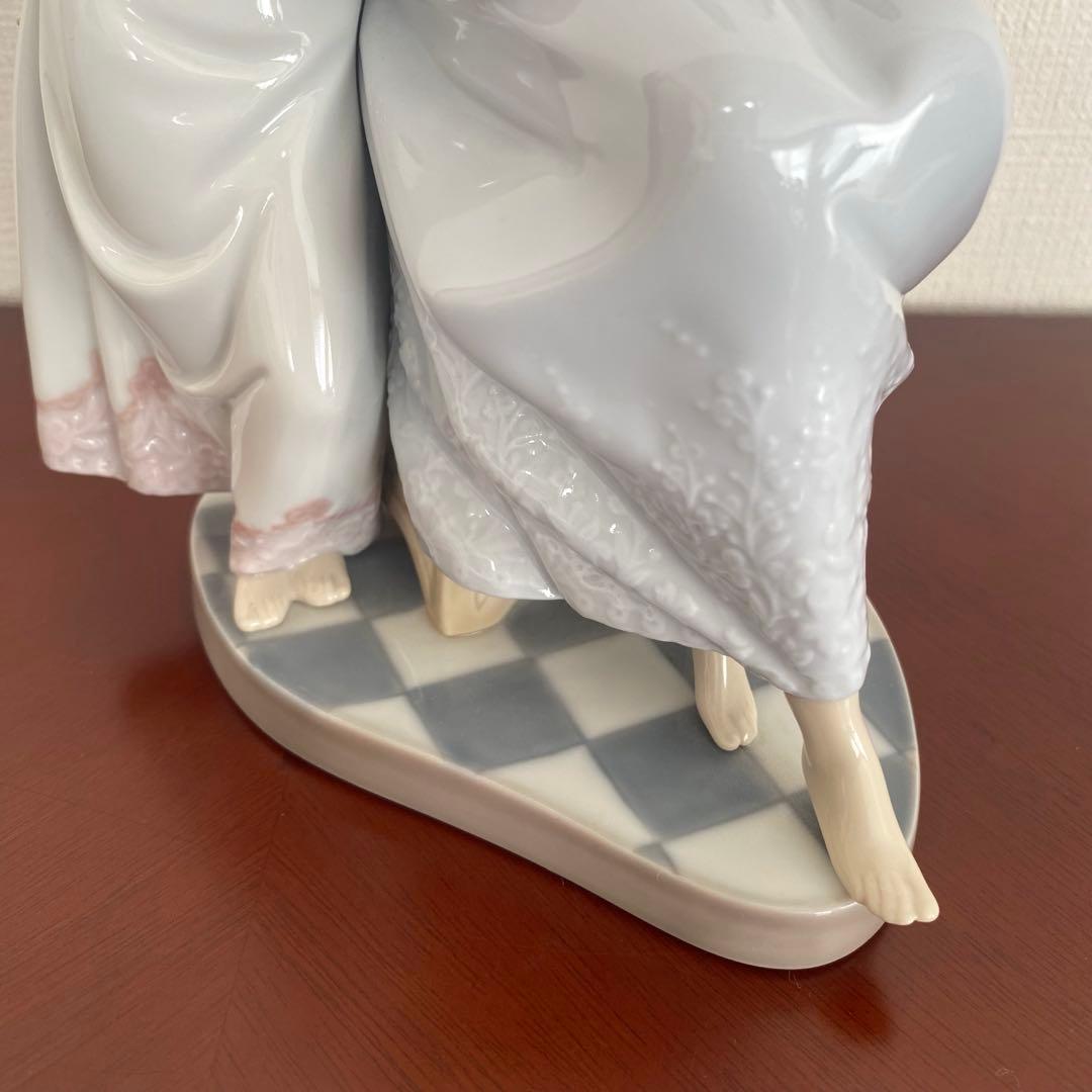 LLADRO リヤドロ 『 おやすみ前のご本 』 置物