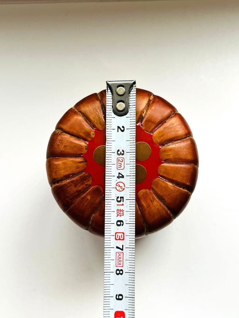 値下げ　新品未使用　茶道具 棗 梅模様　樺桜