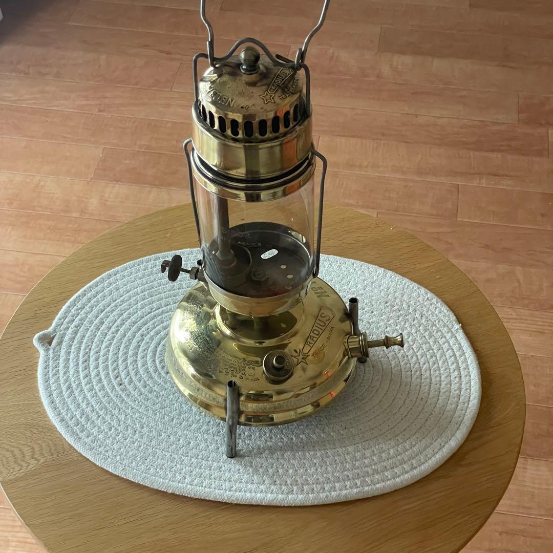 ラディウス 145 ランタン ブラス仕様 17 ストーブ ランプ Radius