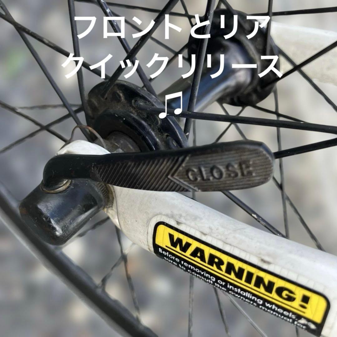 GT TACHYON 4.0 クロスバイク【アルミ】 Mサイズ白　送料込みです♫