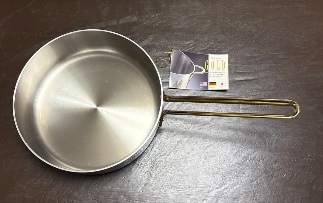 【velona GOLD】ベローナ　ソテーパン　フライパン　希少　廃盤　22㎝