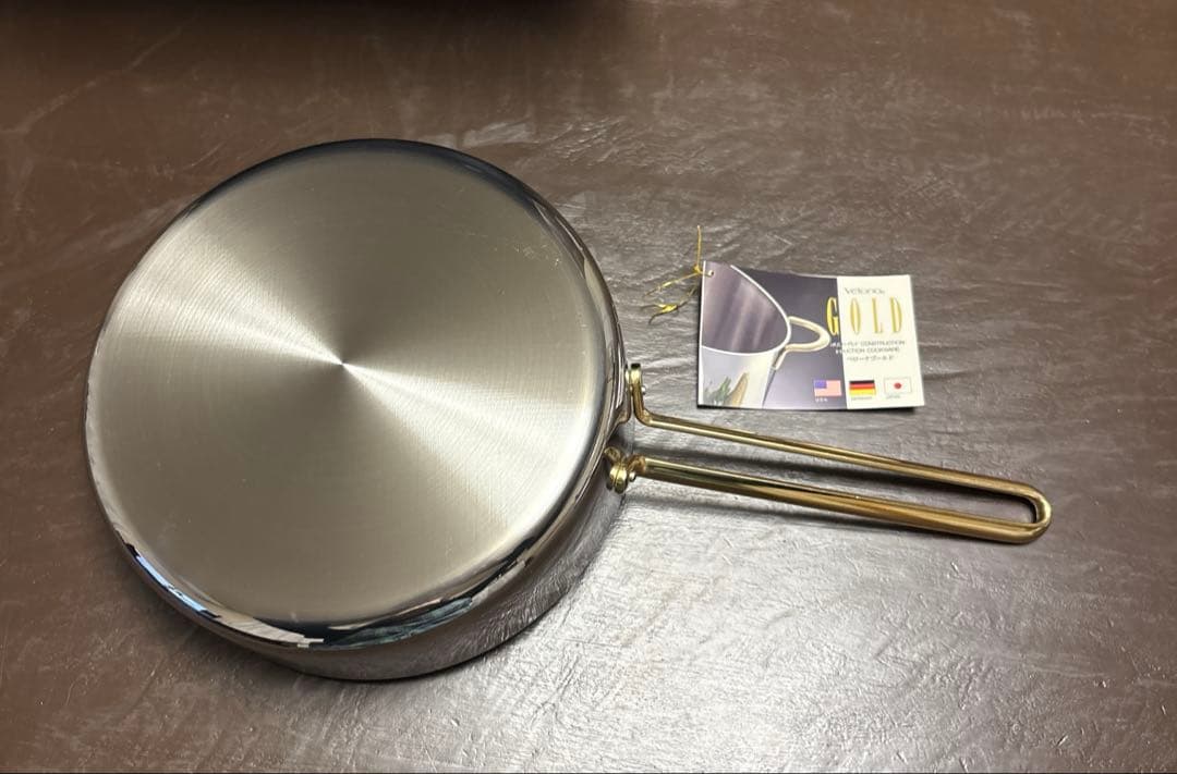 【velona GOLD】ベローナ　ソテーパン　フライパン　希少　廃盤　22㎝