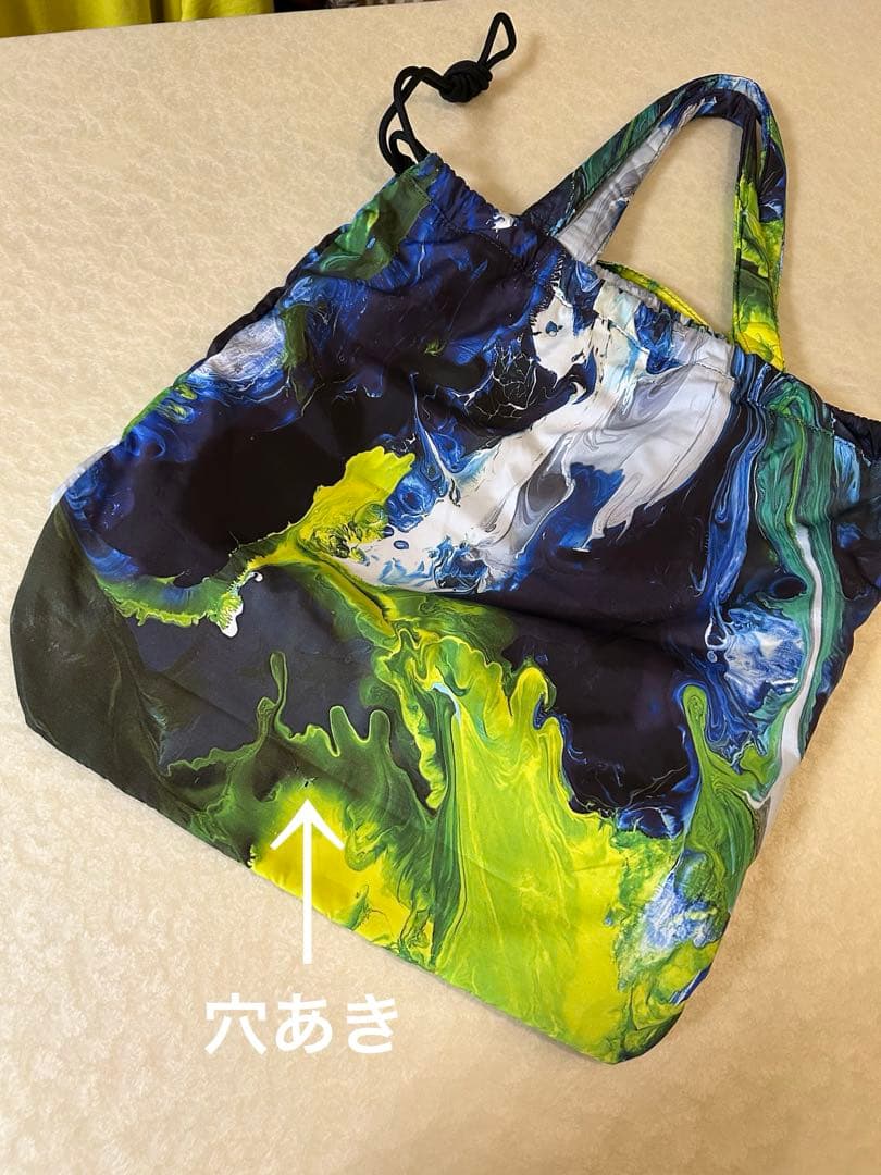 キズアリ★ リボーンドローストリングバッグ