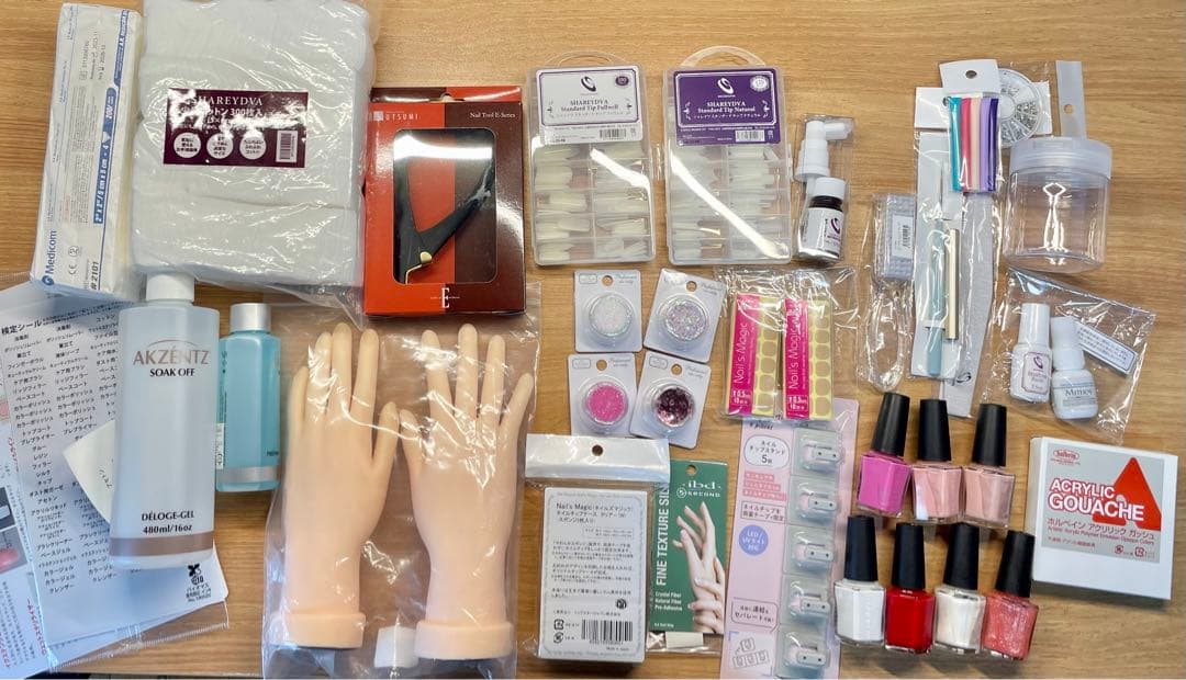 【即決◎】ユーキャン　ネイリスト講座 練習用ハンド セット