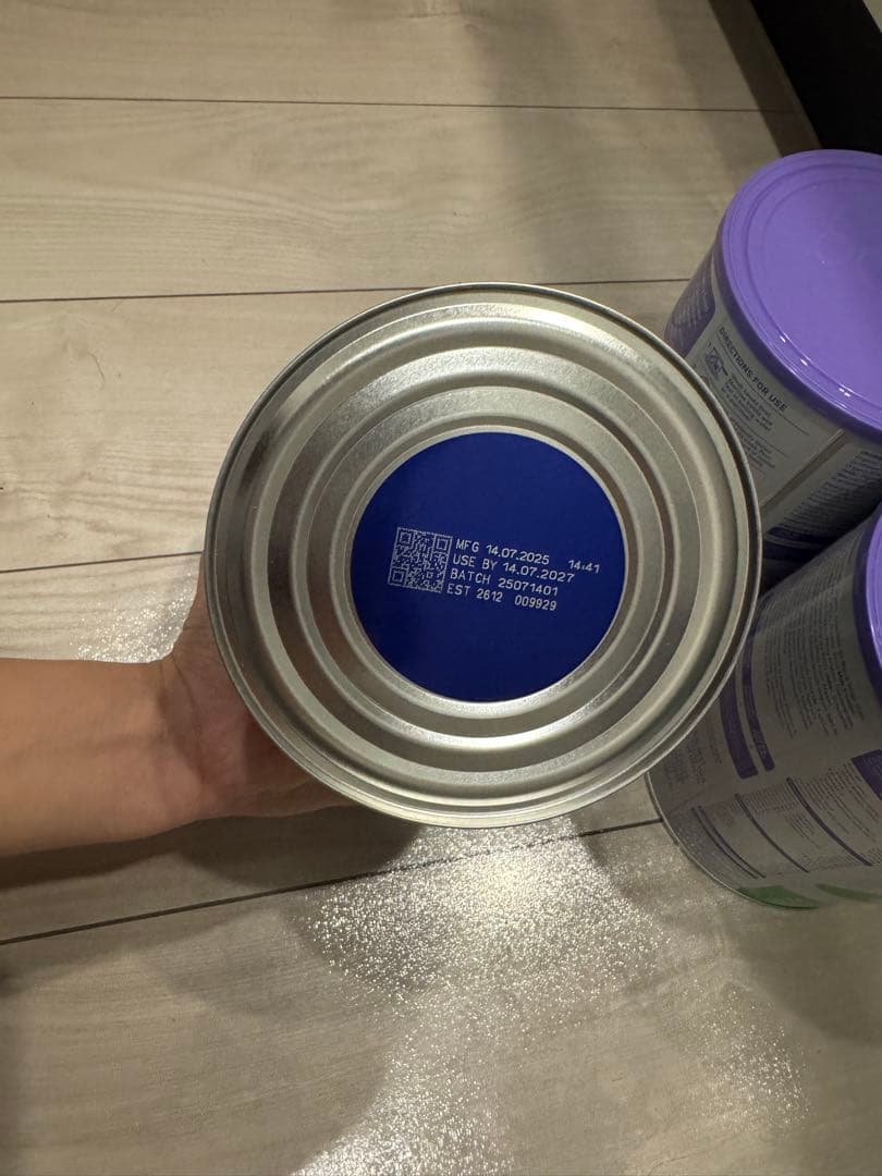 bubs オーガニック粉ミルク 3缶セット 6-12ヶ月