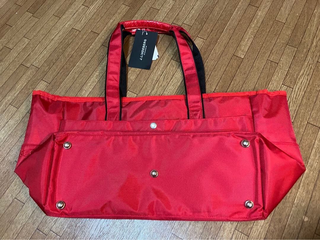 タグ付・未使用【J.LINDEBERG】Jリンドバーグ/ボストン・トートバック