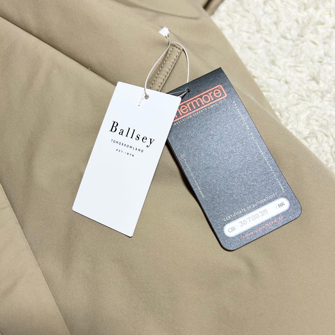 タグ付き✨2025SS Ballsey パデットツイル ベルテッドポンチョ