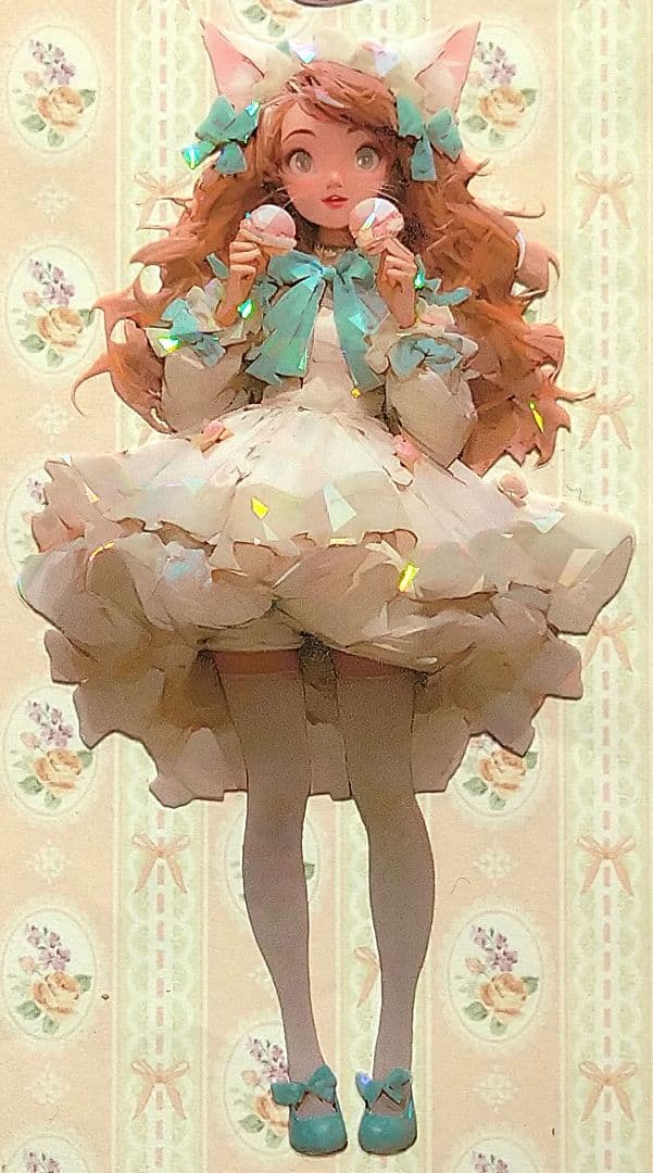 のこり１✩廃盤品✩J679＃宠物女孩(贝壳光)梦游切売り海外人物女の子AIマステ