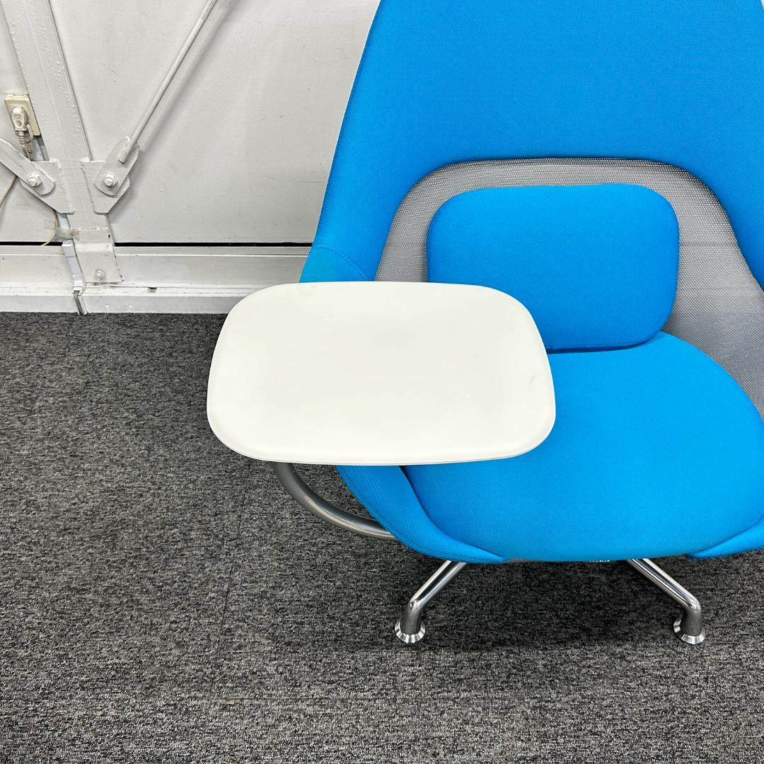 Steelcase Coalesse SW_1 メモ台付き ブルー チェア