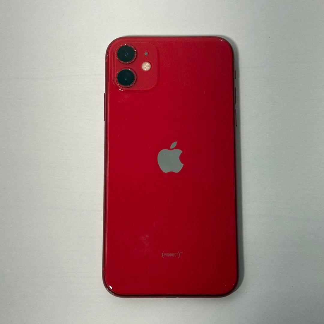 Apple iPhone 11 赤 PRODUCT RED 128GB E41