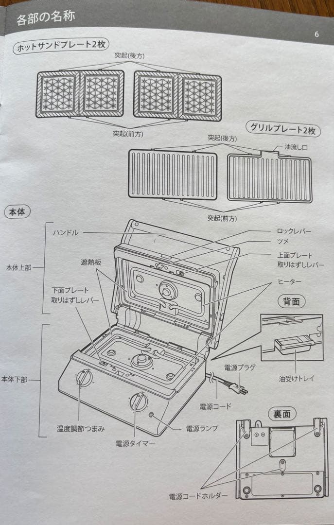 BRUNO グリルサンドメーカー ダブル　ホットサンド