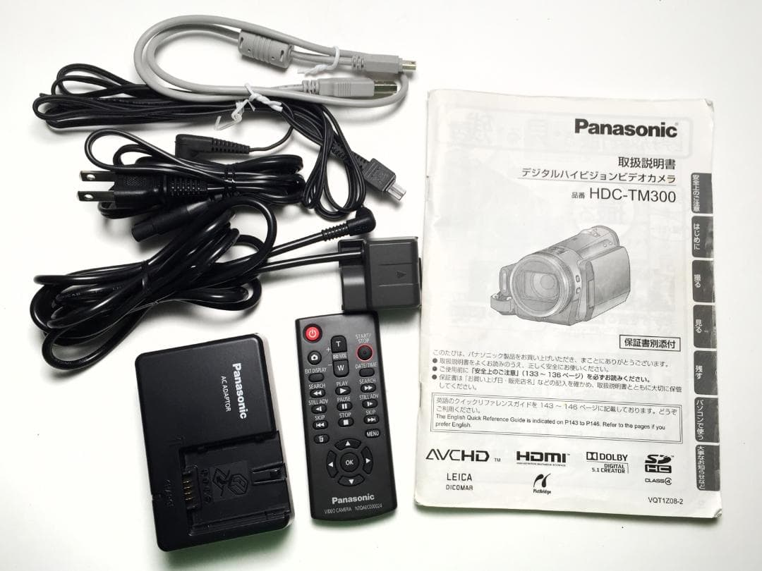きれい パナソニック Panasonic HDC-TM300-S ビデオカメラ