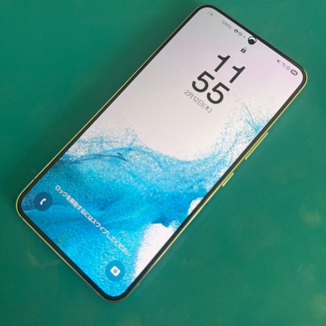 かなり綺麗　GALAXY s22 国内版　au scg13 シムフリー　白