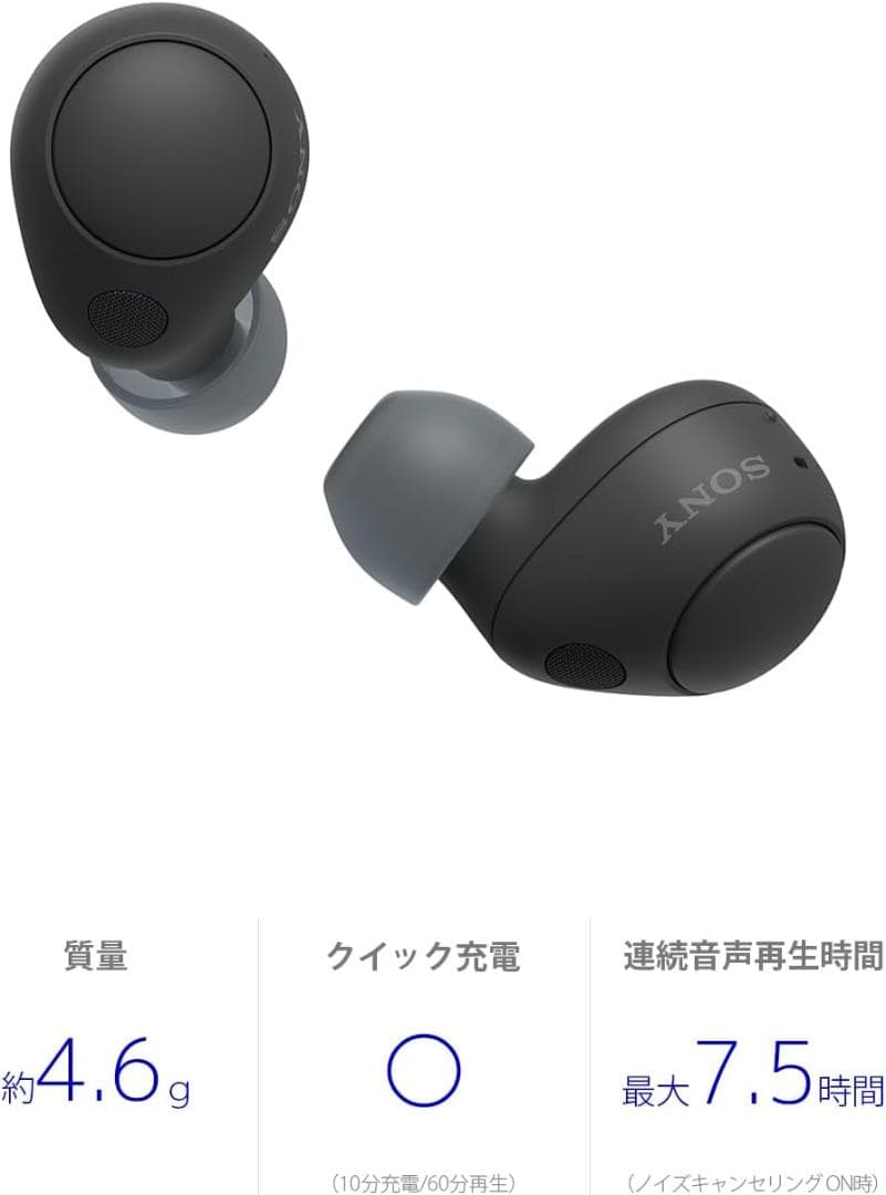 ソニー(SONY) 完全ワイヤレスイヤホン WF-C700N