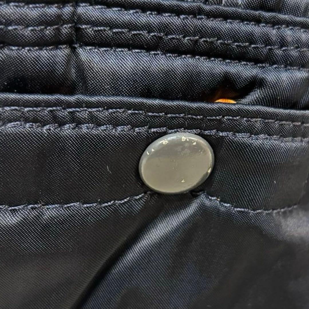 希少　美品　廃盤　ヘッドポーター　ミニボストン　タンカー　ハンドバッグ　紺