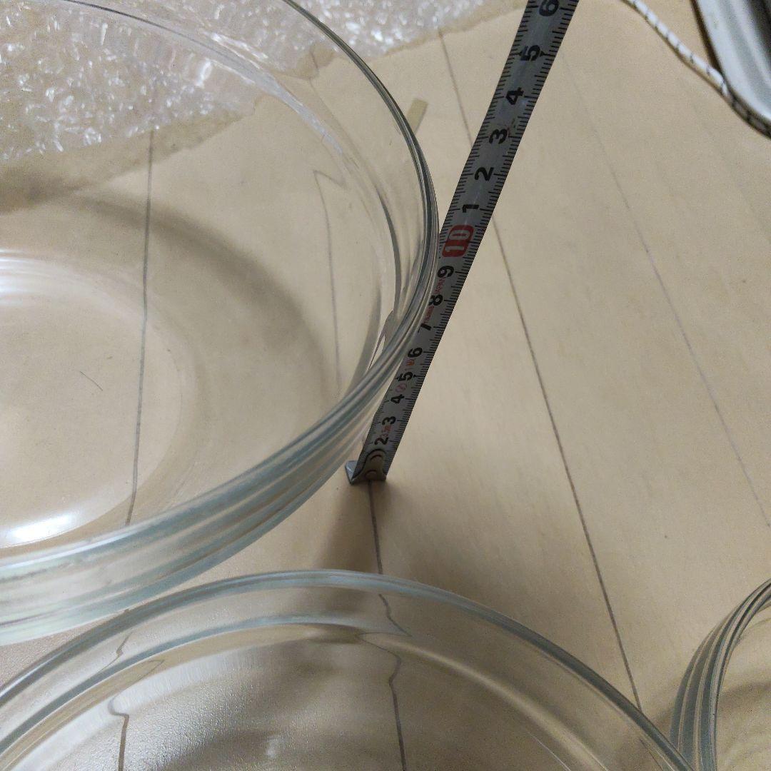 ガラス製調理用ボウルセット 9個