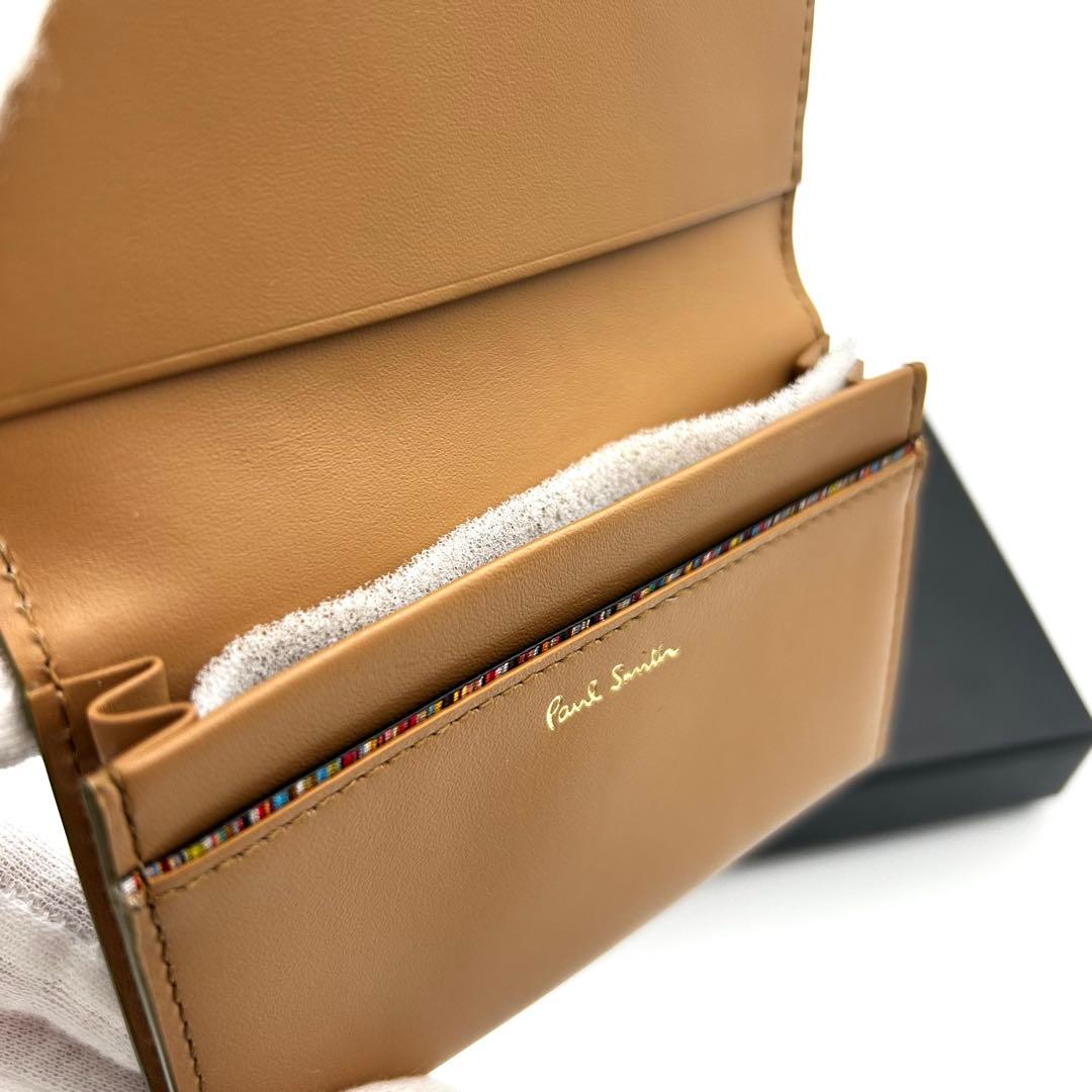 新品未使用✨ ポールスミス レザー 名刺入れ カードケース ダークネイビー