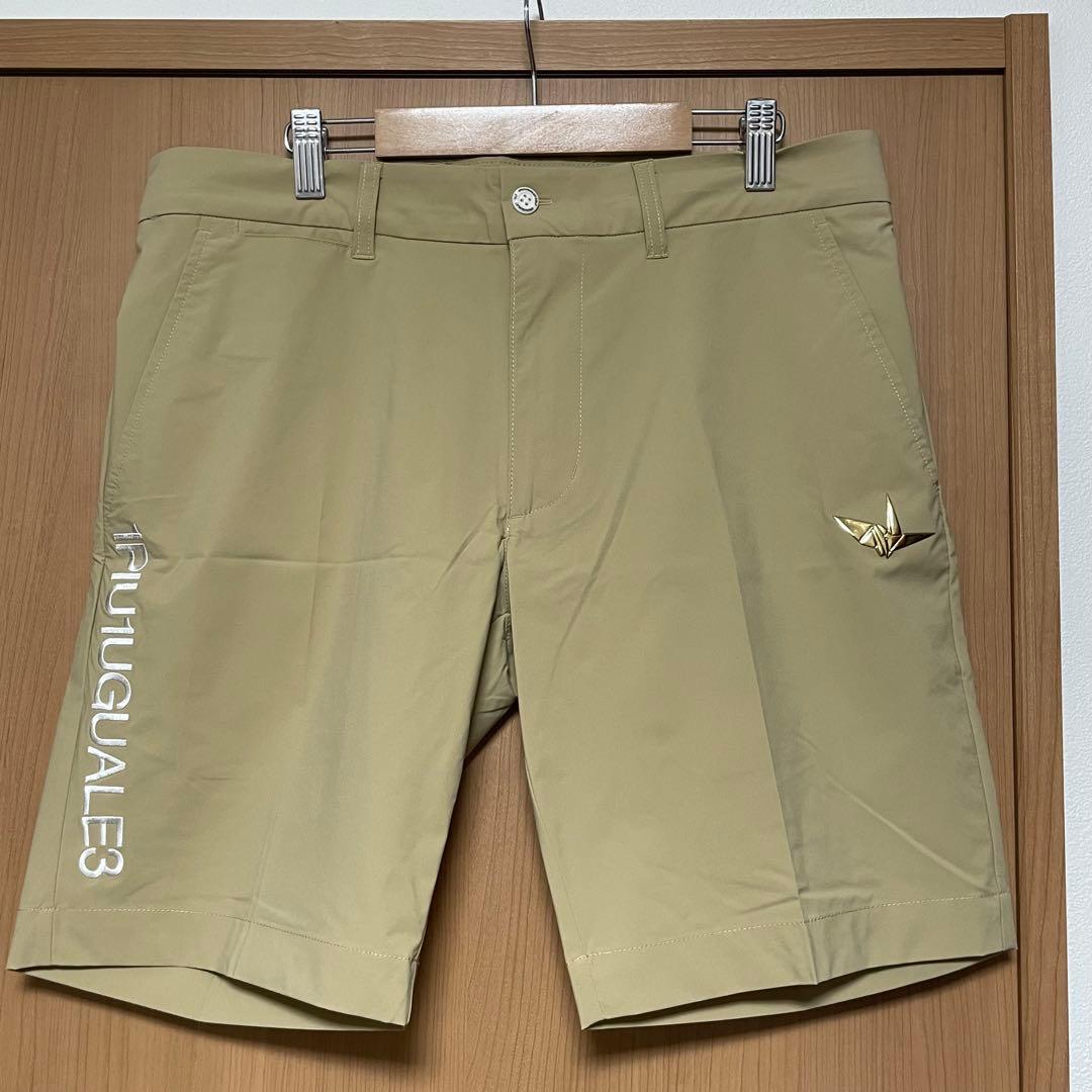 【Lサイズ】1PIU1UGUALE3 GOLF ハーフパンツ　滑り止め付き