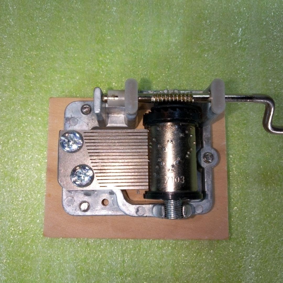 オルゴール　ミュージックボックス　music box　手回し　手動　レア　希少